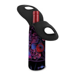Sagittarius And Astrological Signs Print Single Neoprene Wine Tote