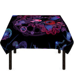 Sagittarius And Astrological Signs Print Tablecloth