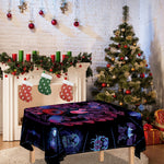 Sagittarius And Astrological Signs Print Tablecloth