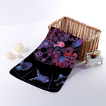 Sagittarius And Astrological Signs Print Towel