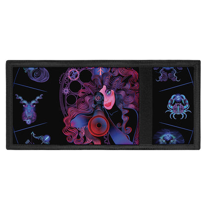 Sagittarius And Astrological Signs Print Trifold Wallet