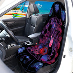 Sagittarius And Astrological Signs Print Waterproof Car Seat Cover