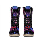 Sagittarius And Astrological Signs Print Winter Boots