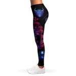 Sagittarius And Astrological Signs Print Women's Leggings