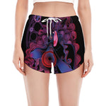 Sagittarius And Astrological Signs Print Women's Split Running Shorts