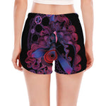 Sagittarius And Astrological Signs Print Women's Split Running Shorts