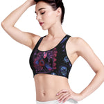 Sagittarius And Astrological Signs Print Women's Sports Bra