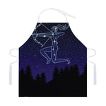 Sagittarius Constellation Print Adjustable Apron