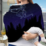 Sagittarius Constellation Print Baby Seat Cover