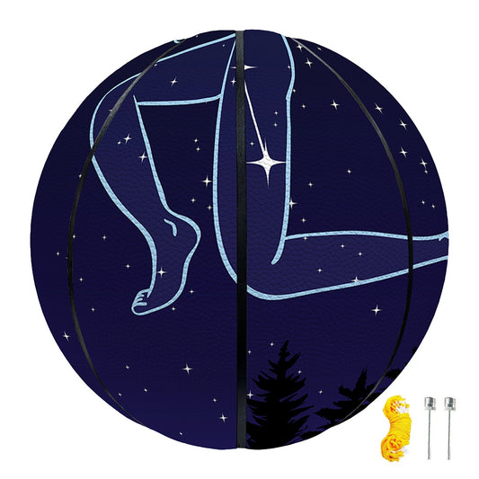 Sagittarius Constellation Print Basketball