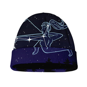 Sagittarius Constellation Print Beanie