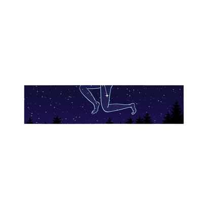 Sagittarius Constellation Print Bed Runner
