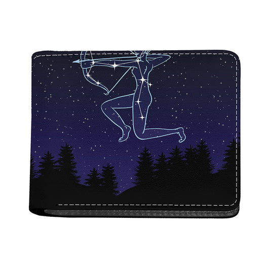 Sagittarius Constellation Print Bifold Wallet