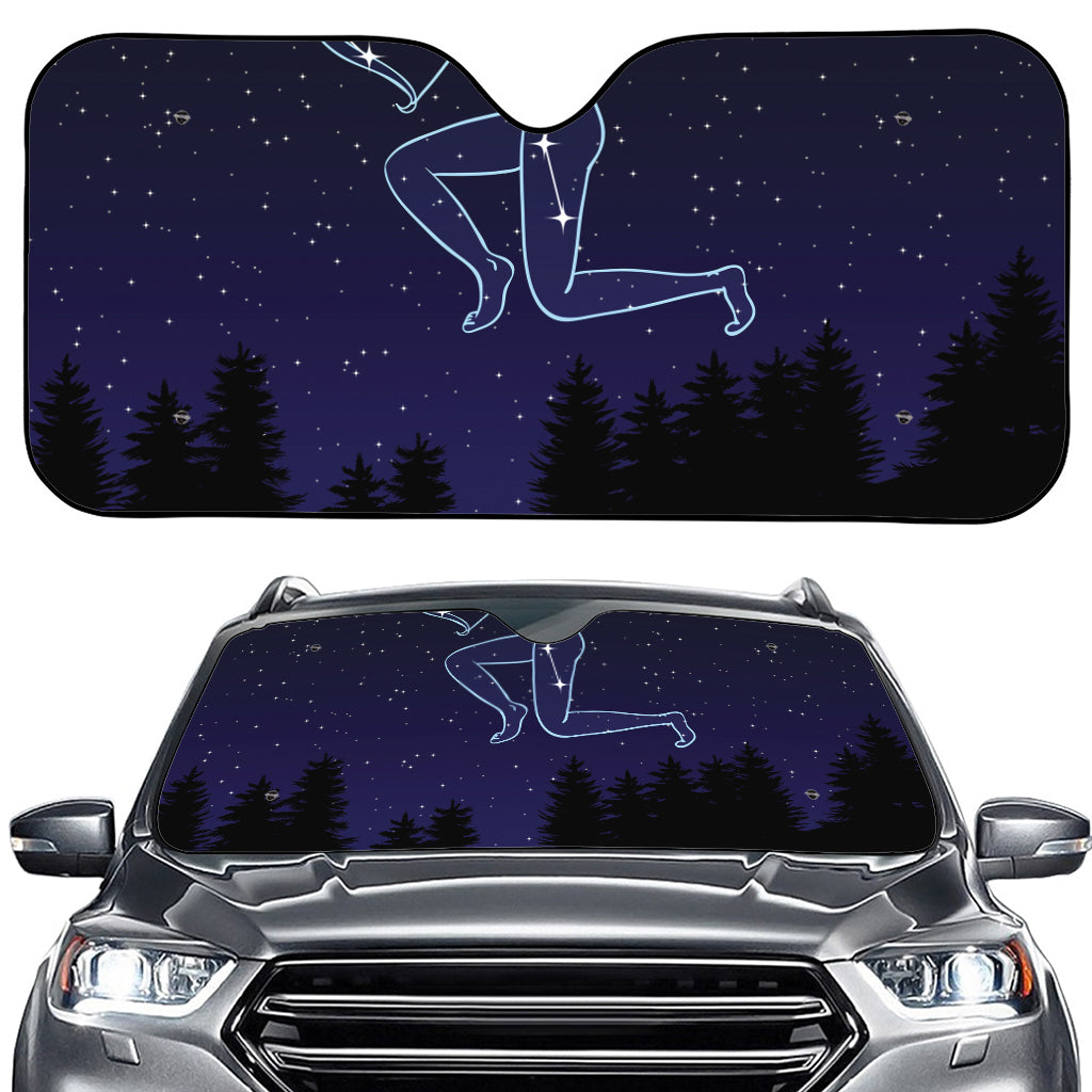 Sagittarius Constellation Print Car Windshield Sun Shade