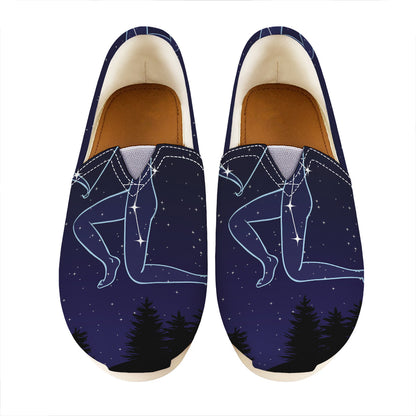 Sagittarius Constellation Print Casual Shoes