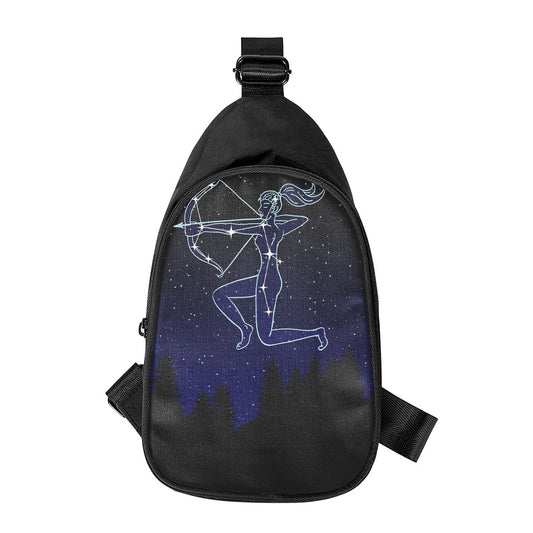 Sagittarius Constellation Print Chest Bag