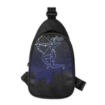 Sagittarius Constellation Print Chest Bag