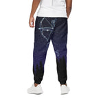 Sagittarius Constellation Print Cotton Pants