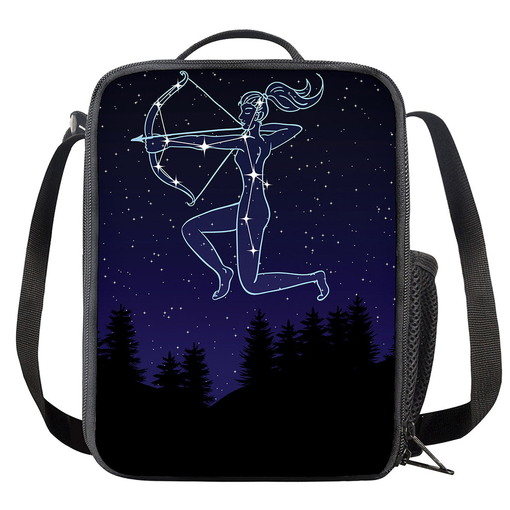 Sagittarius Constellation Print Crossbody Lunch Bag