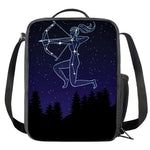 Sagittarius Constellation Print Crossbody Lunch Bag