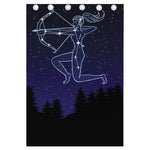 Sagittarius Constellation Print Curtain