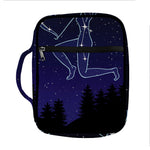Sagittarius Constellation Print Front Pocket Bible Bag