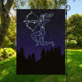 Sagittarius Constellation Print Garden Flag