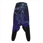 Sagittarius Constellation Print Hammer Pants