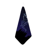 Sagittarius Constellation Print Hand Towel