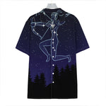 Sagittarius Constellation Print Hawaiian Shirt