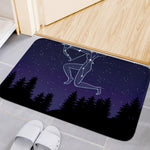 Sagittarius Constellation Print Indoor Door Mat