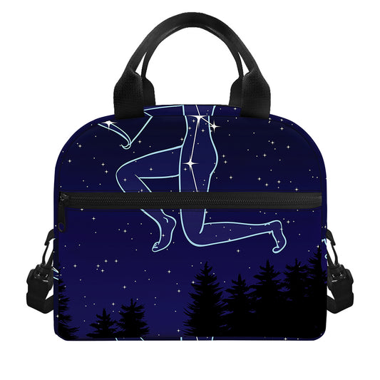 Sagittarius Constellation Print Insulated Lunch Bag