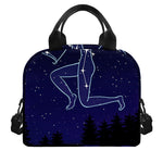 Sagittarius Constellation Print Insulated Lunch Bag