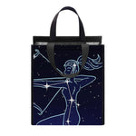Sagittarius Constellation Print Insulated Lunch Tote