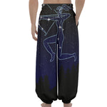 Sagittarius Constellation Print Lantern Pants