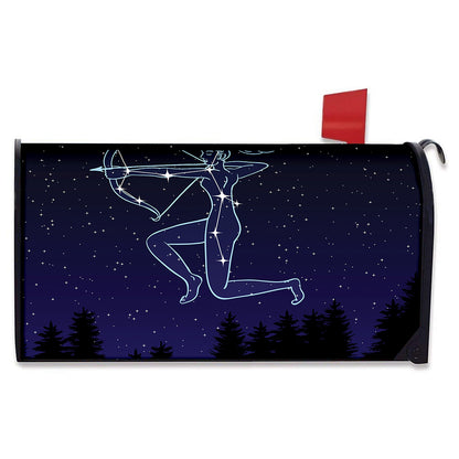 Sagittarius Constellation Print Mailbox Cover