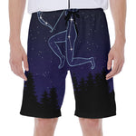 Sagittarius Constellation Print Men's Beach Shorts