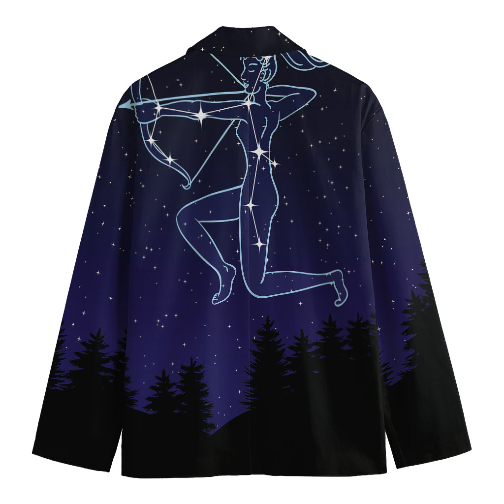 Sagittarius Constellation Print Men's Blazer