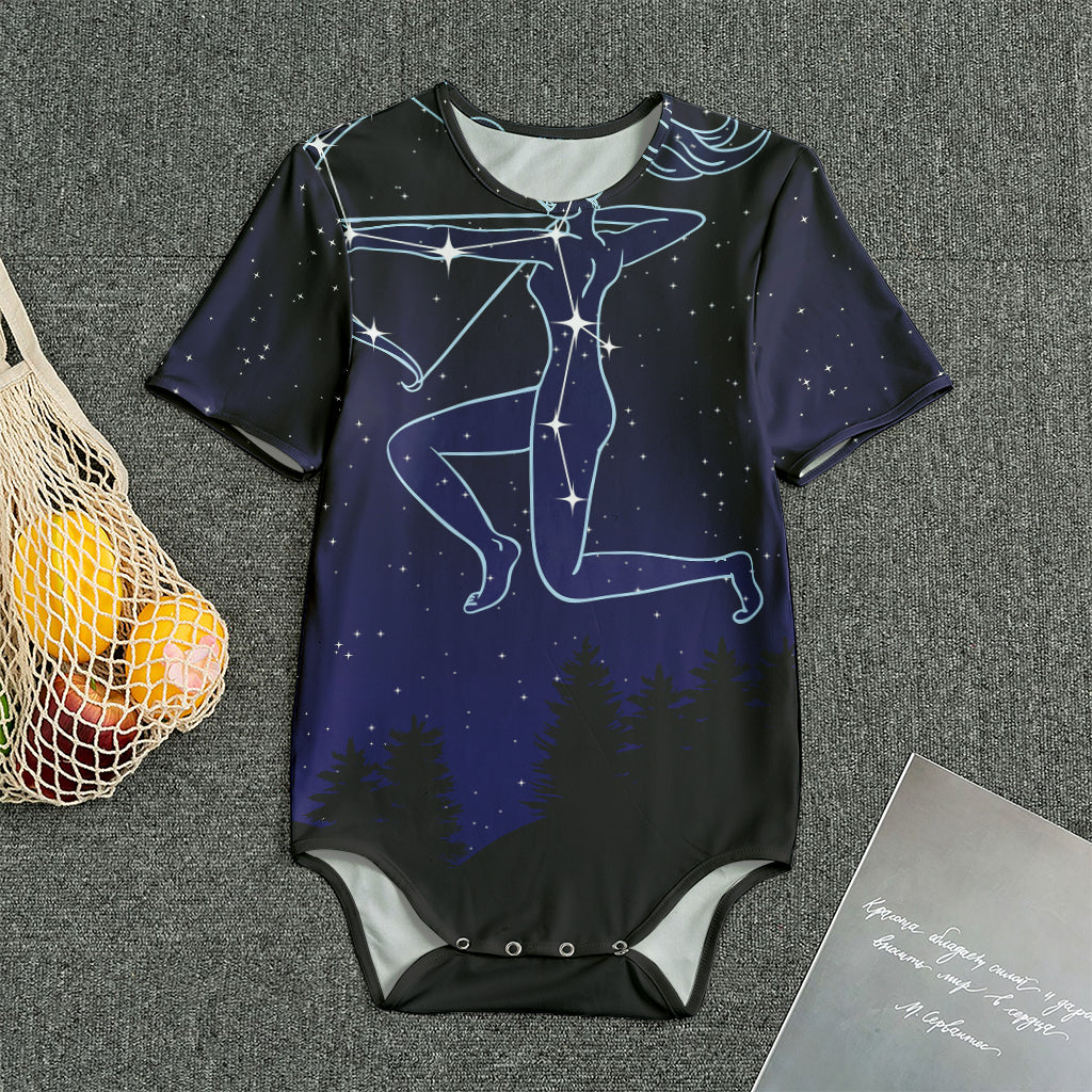 Sagittarius Constellation Print Men's Bodysuit