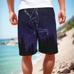 Sagittarius Constellation Print Men's Cargo Shorts