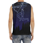 Sagittarius Constellation Print Men's Fitness Tank Top