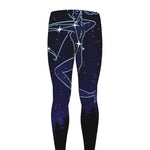 Sagittarius Constellation Print Men's leggings