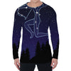 Sagittarius Constellation Print Men's Long Sleeve T-Shirt