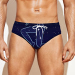 Sagittarius Constellation Print Men's Swim Briefs