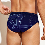 Sagittarius Constellation Print Men's Swim Briefs