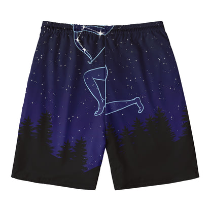 Sagittarius Constellation Print Men's Swim Trunks