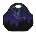Sagittarius Constellation Print Neoprene Lunch Bag