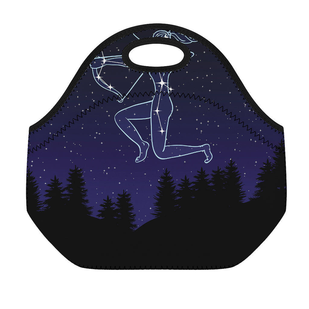 Sagittarius Constellation Print Neoprene Lunch Bag