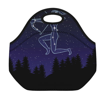Sagittarius Constellation Print Neoprene Lunch Bag