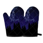 Sagittarius Constellation Print Oven Mitts